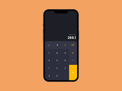 Calculator #Mockup2
