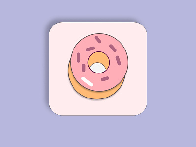 Bun' and Bake 3d bun illustration logo ui