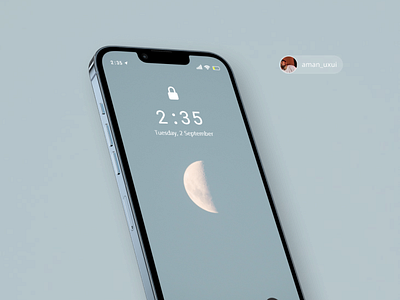 iPhone Clone UI 3d animation designing graphic design ui ux uxui
