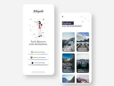 Travel Guide App UI by Aman 3d animation branding graphic design logo motion graphics new design new ui trending ui ui user experience user interface ux