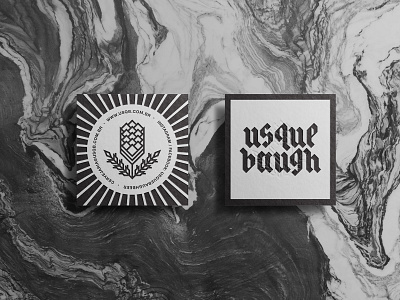Usquebaugh Craft Beer - Business Card