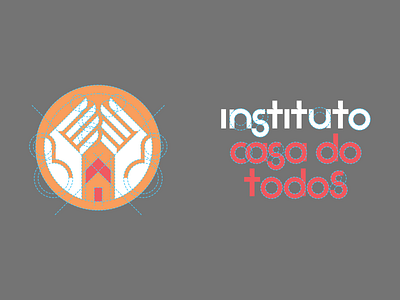 Logo Construction - Casa Do Todos branding design logo polygonal vector visual identity