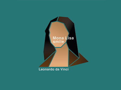 Mona Lisa Smile branding design graphic design illustration logo painting illustrator vector