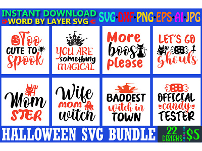 Halloween Svg Bundle.