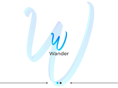W Letter Logo design concept