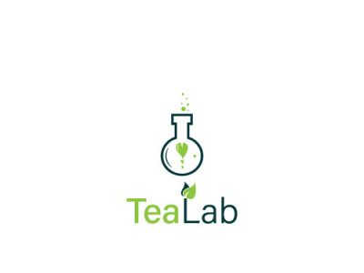 Tea-Lab Logo Design Concept branding design graphic design lab logo logo logo concept logo design new logo style text tea lab tea lab logo tealab logo ui