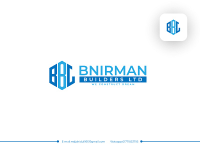 {BBL} Bnirman Builders LTD Logo Design bbl letter logo bbl logo brand logo branding company logo design graphic design letter effect logo logo design logodesign modern logo new logo simple logo style text