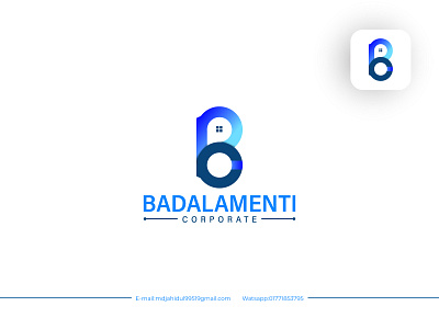 Letter B+C=Badalamenti Corporate Logo Design Template