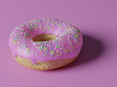 Donut in Blender 2.8