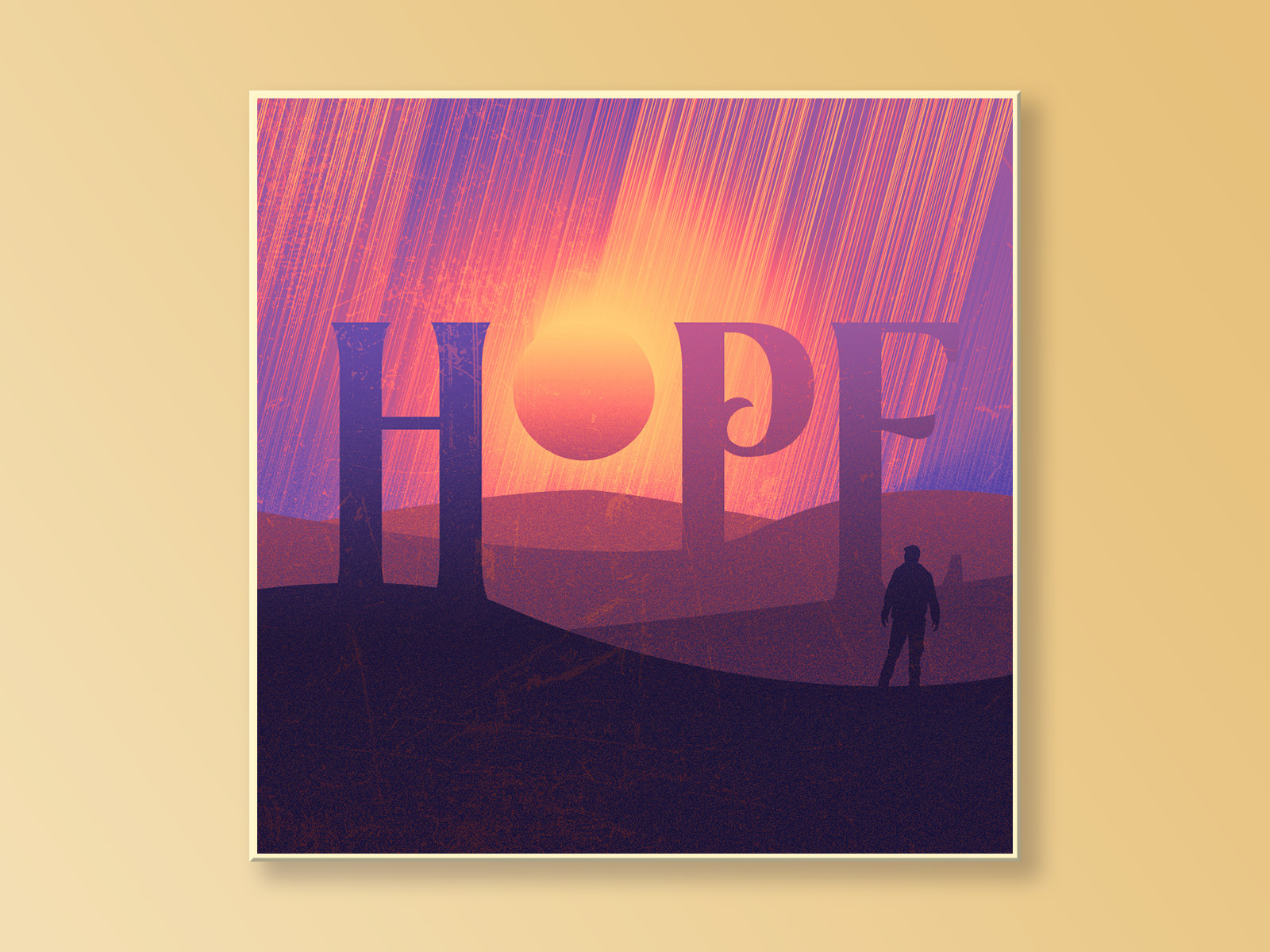 Hope album art by Tom Greyman on Dribbble