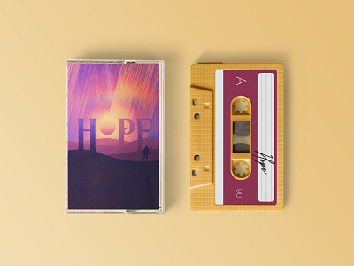 Hope album art mockup albumart design hope illustration vector