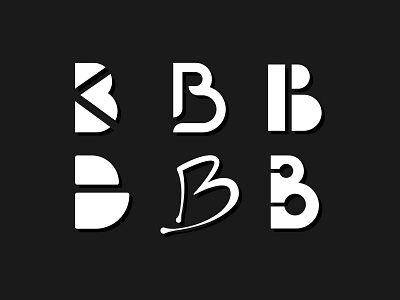 Letterform Exploration 'B'