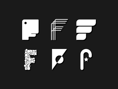 Letterform Exploration 'F' branding design flat icon letterform letterformexploration lettermarkexploration logo logodesign logotype minimal type typography