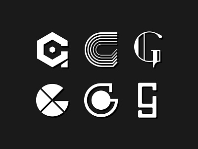 Letterform Exploration 'G' branding design flat icon letterform lettermarkexploration logo logodesign logotype minimal type typography