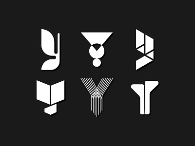 Letterform Exploration 'Y' branding design flat icon letterform lettermarkexploration logo logodesign logotype minimal typography
