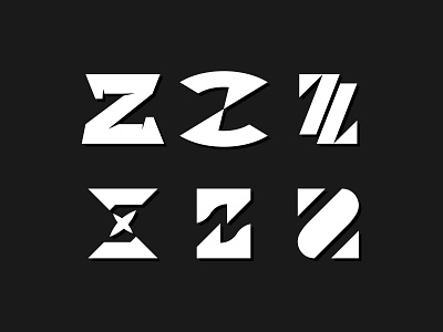 Letterform Exploration 'Z' branding design flat icon letterform lettermarkexploration logo logodesign logotype minimal typography