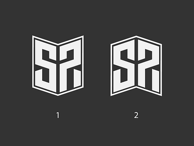 SR branding design flat letterform lettermarkexploration logo logodesign logotype minimal typography