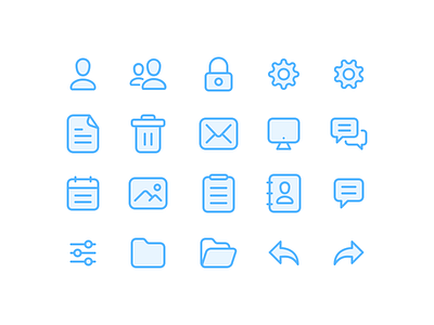 Basic UI Icons