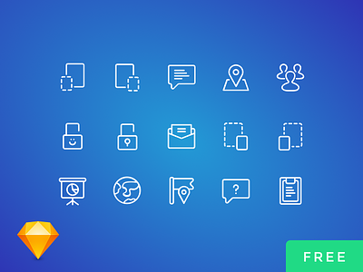 UI Icons free icons sketch ui vector