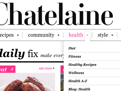 Chatelaine.com full redesign