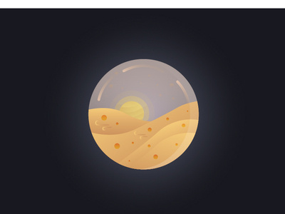 Venus illustration second planet solar system universe venus
