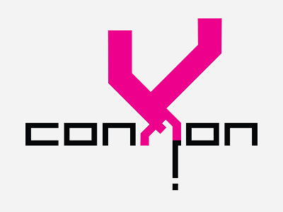 Con-x-ion 3d 3d logo gradient graphic design illustration illustrator logo logo design vector art vector logo