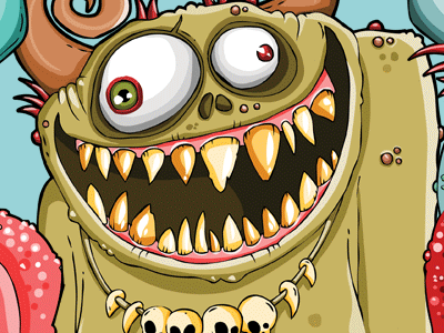 Monster Squad Vector cartoon illustration monster monsters vector vectors