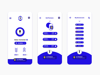 KeyVPN / UI/UX