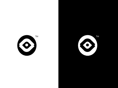 CIV-OEIL art eye gallery logo mark symbol tm
