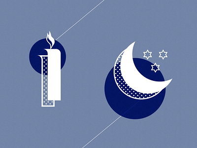 DOR REVII // Icons calendar calendar widget graphic design hebrew icon icon set jewish shabbat