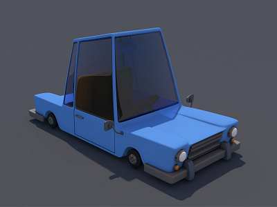 Car Dribbble 4d c4d cinema