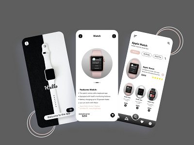 Mobile interfaces designed by me | واجهات موبايل من تصميمي app design graphic design illustration ui ux
