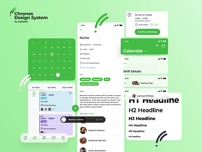 Chronos Design System by shyftplan