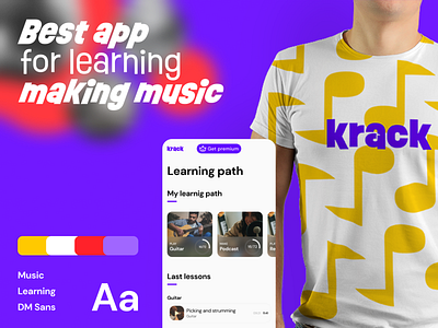 Music app – Branding