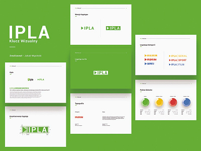 IPLA - ATM Group - Visual Key Redesign atm branding ipla logotype polsat redesign tv visual key