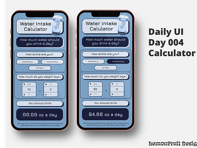 #DailyUI Day 004: Calculator