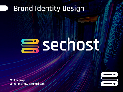 Sechost Hosting Business Full Logo and Brand Identity Design besthosting brand identity brandidentity branding cheaplogo corebrandings hostinglogo identity design illustration logo logobranding logodesign logodesigner logomaker slogo