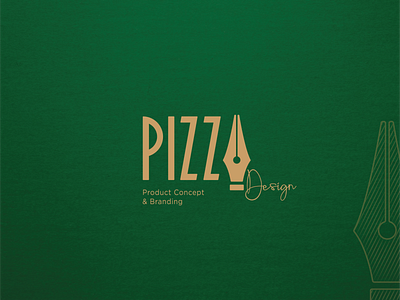 PIZZA branding design graphic design logo typography vector