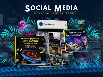 Betshop | Social Media Visuals betting casino casino games gambling live casino social media sports