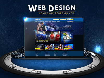 Betshop | Homepage Redesign betshop betting casino dark theme gambling homepage live casino presentation sports ui web design