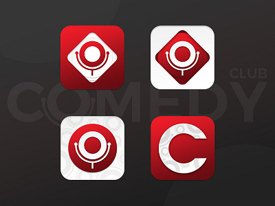 Daily UI 005 App Icon Comedy Club