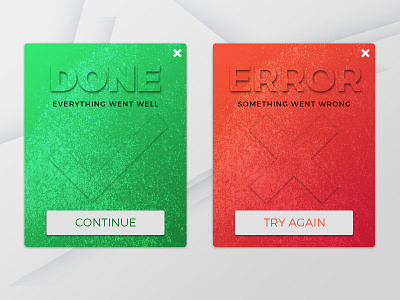 Daily UI #011 Flash Message challenge daily ui error flash message success