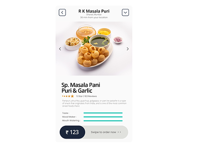 Foodie - Food Order & Delivering Mobile App Design design mobile app design mobile application ui ux