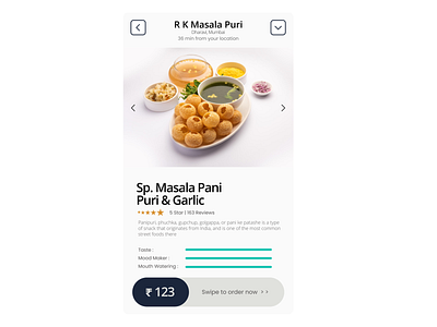 Foodie - Food Order & Delivering Mobile App Design