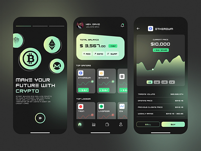 Cryptocurrency Mobile App design mobile app design mobile app designs mobile design mobileui ui uiuxdesign userexperience ux