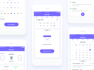 Calendar-3 by CJ on Dribbble