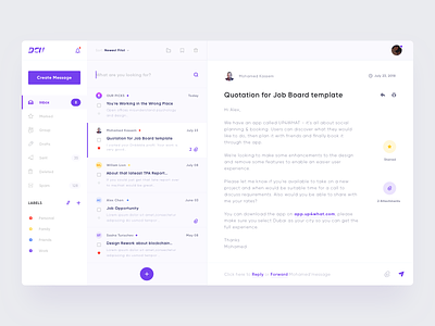 📮Email Client Dashboard