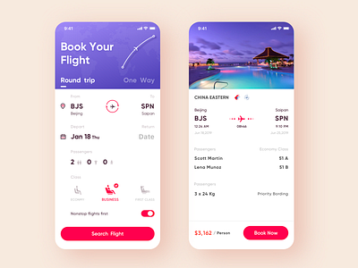 ✈️Travel app concept