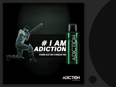 Adiction Deodorant Ad Campaign