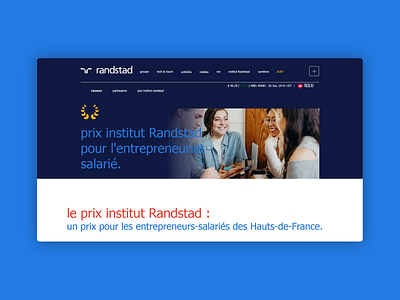 Trophee landing page - Randstad